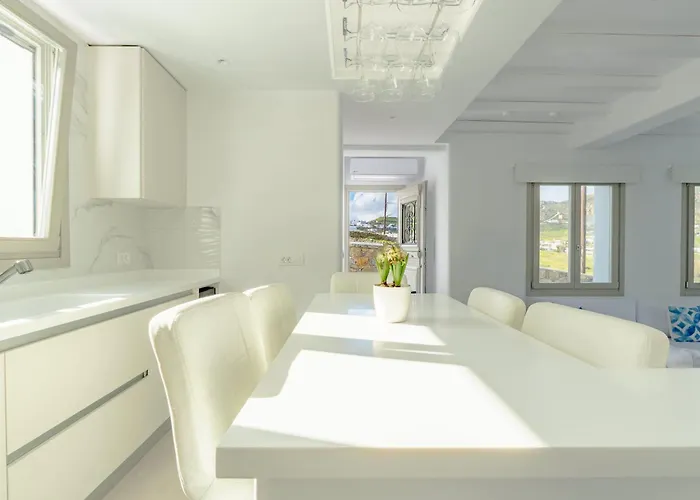 Eidolion Essence -cycladic With Private Plunge Pool For 10 Guests 别墅 帕诺尔莫斯米科诺斯