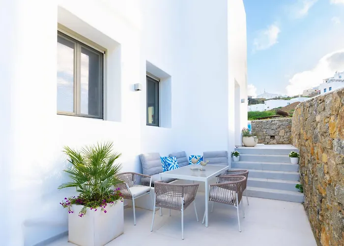 Villa Eidolion Essence -cycladic With Private Plunge Pool For 10 Guests *