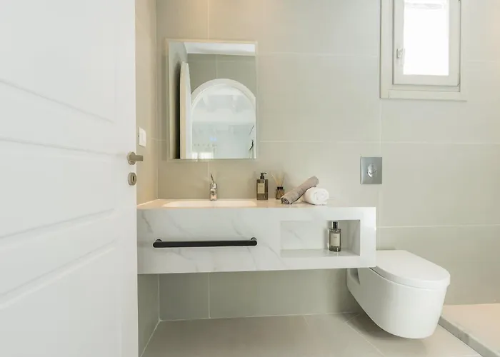 빌라 Eidolion Essence -cycladic With Private Plunge Pool For 10 Guests *