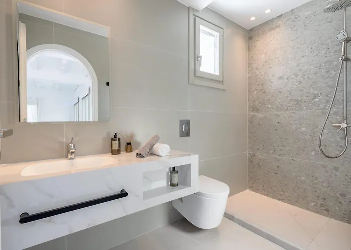 Eidolion Essence -cycladic With Private Plunge Pool For 10 Guests 빌라 *