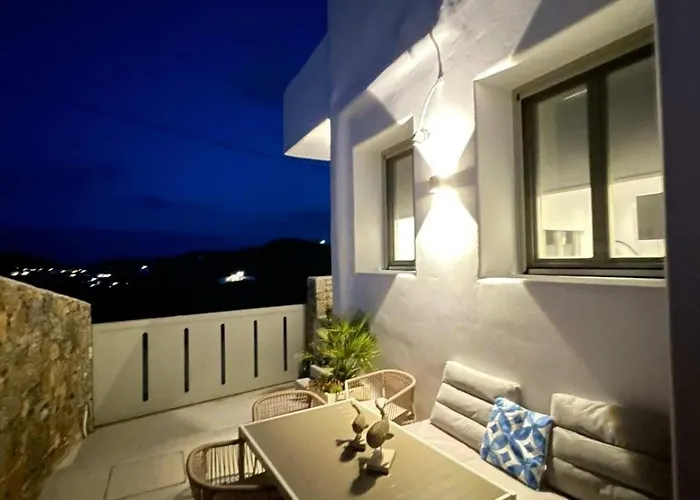 Eidolion Essence -cycladic With Private Plunge Pool For 10 Guests 빌라 Panormos (Mykonos)